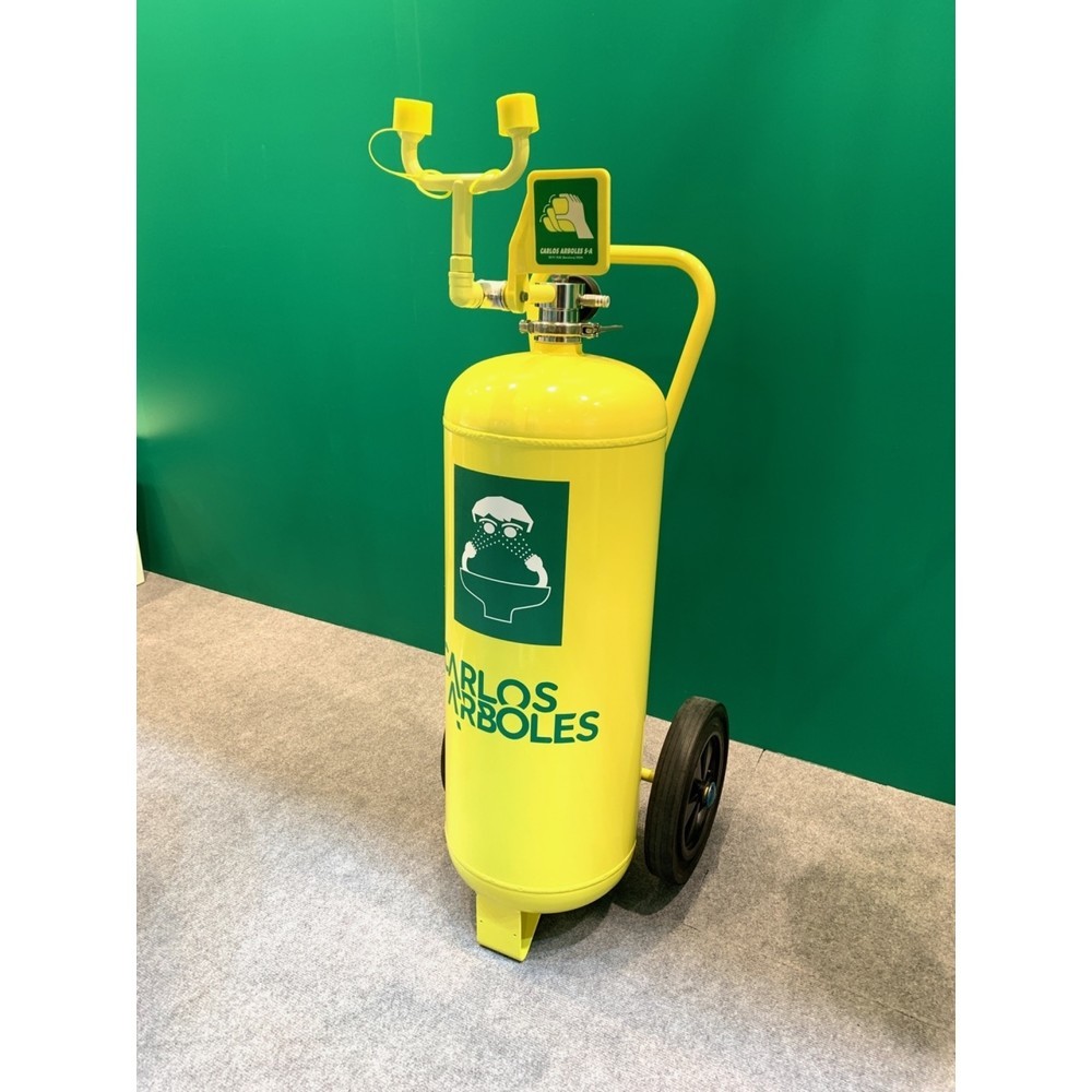 Erbstößer® Mobile Tank-Augendusche, Nutzvolumen 30 Liter, starr