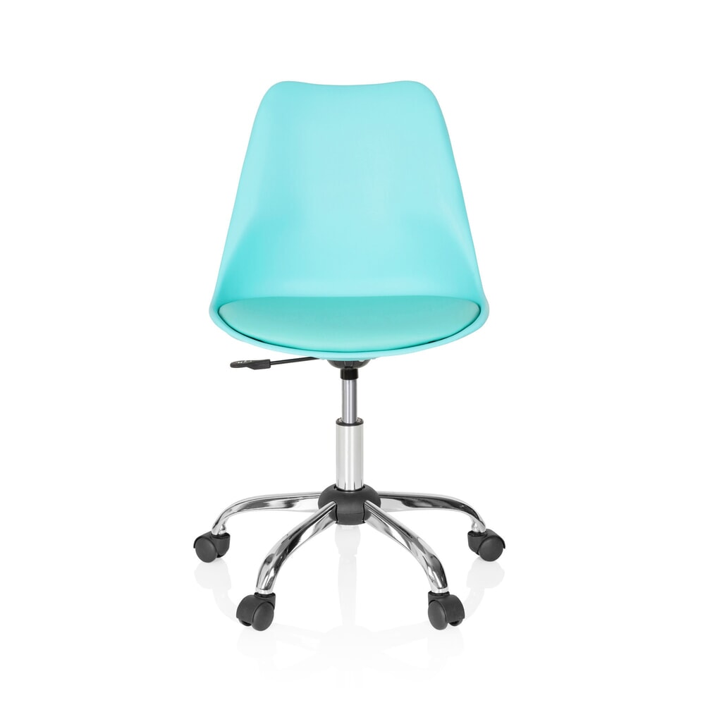 hjh OFFICE Bürostuhl / Drehstuhl FANCY PRO Kunstleder, türkis