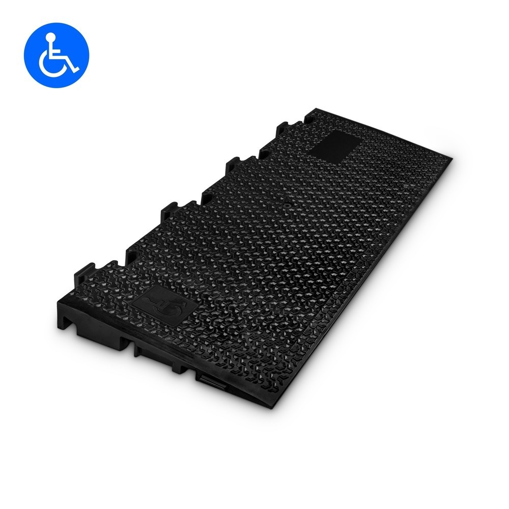 Defender® by Adam Hall Kabelbrücke MIDI 5 2D Rampe, schwarz