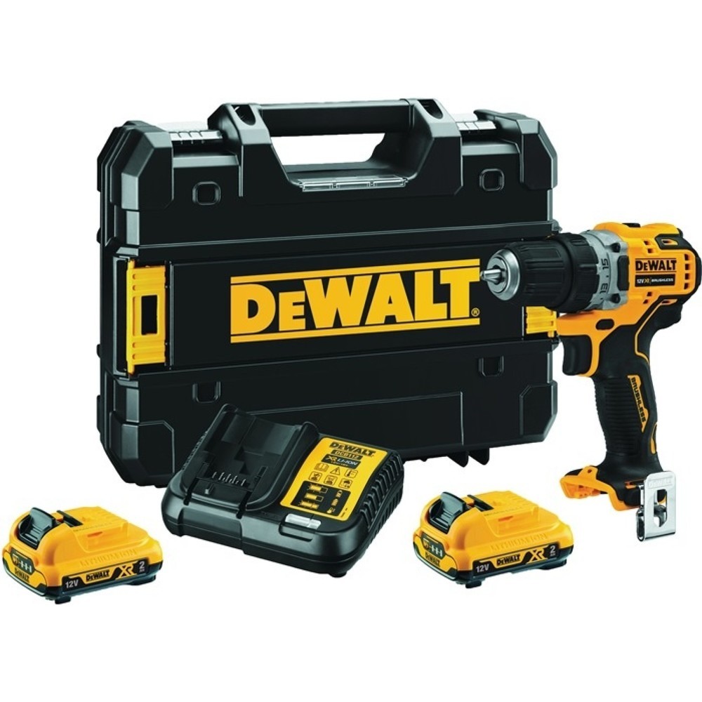 DEWALT Akkubohrschrauber DCD 701 D2 12 V 2 Ah 1,5-10mm