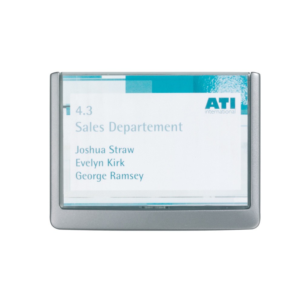 DURABLE Türschild Click Sign, HxB 105,5 x 149 mm, graphit