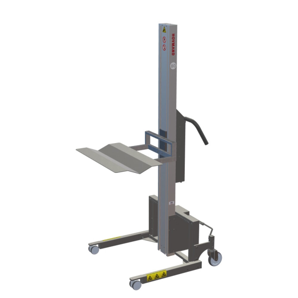HOVMAND Hebelift mit Wave Plattform für Rollen bis 50 kg, Hubhöhe 1.242 mm, TK 80 kg