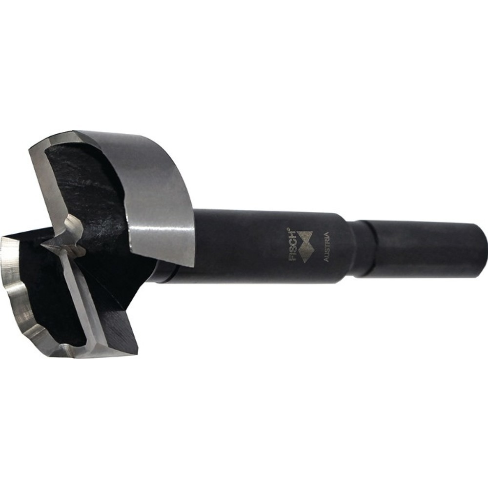 FISCH-TOOLS Forstnerbohrer BLACK SHARK D.15mm Gesamt-L.90mm Schaft-D.8mm