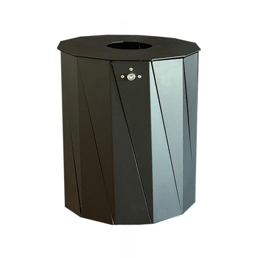 RENNER Abfallbehälter Typ 7007-20, 50 Liter, kobaltblau