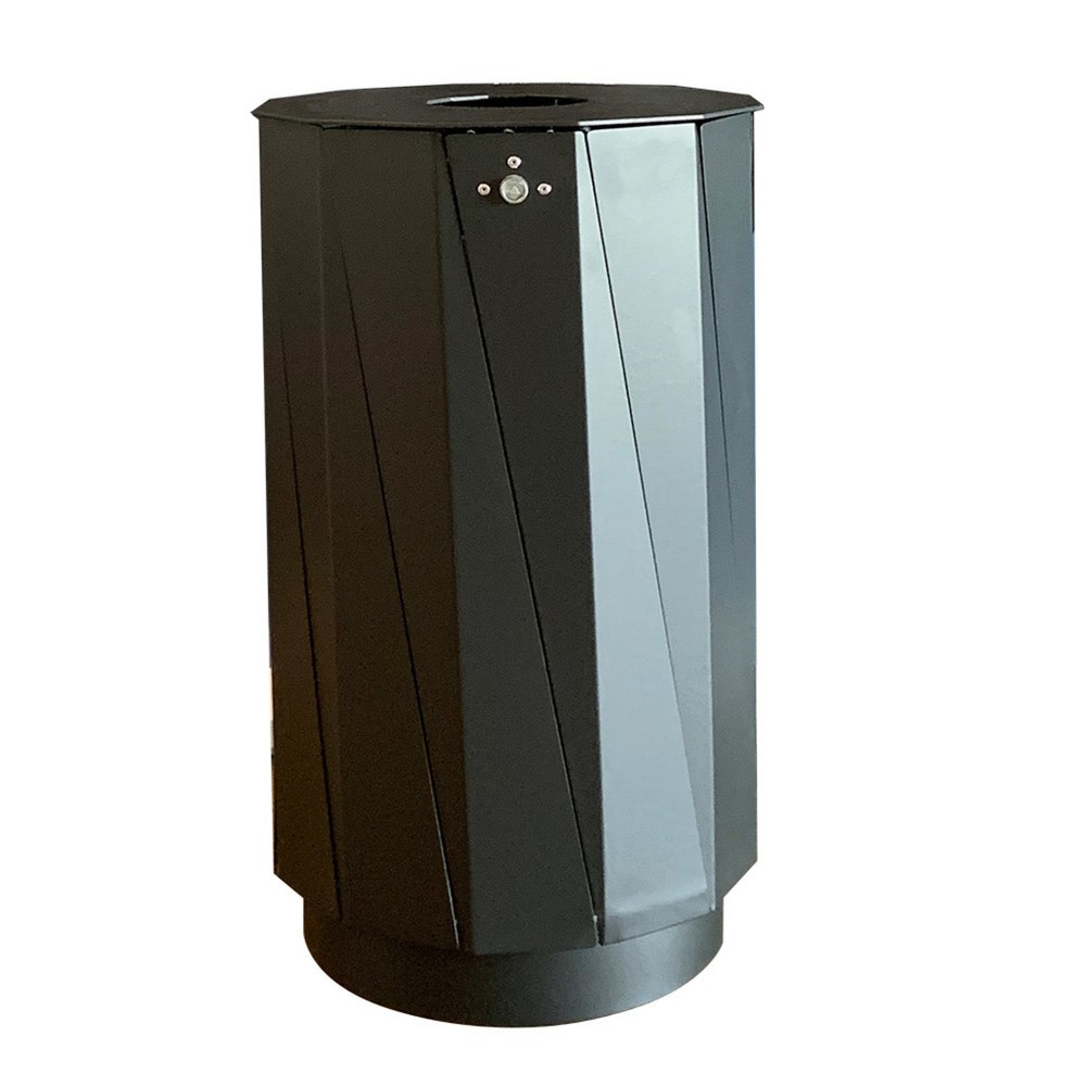RENNER Abfallbehälter Typ 7007-00, 60 Liter, moosgrün