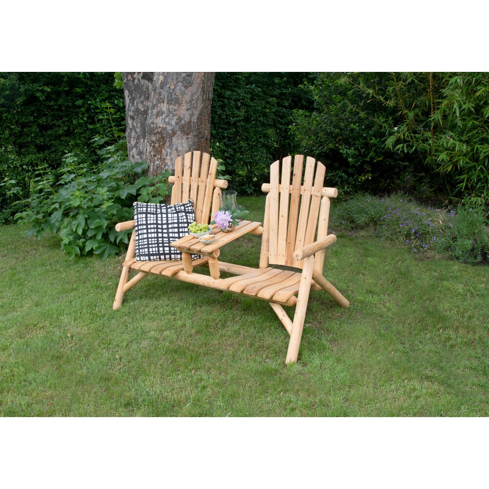 Außensitzbank "Timber" Twin