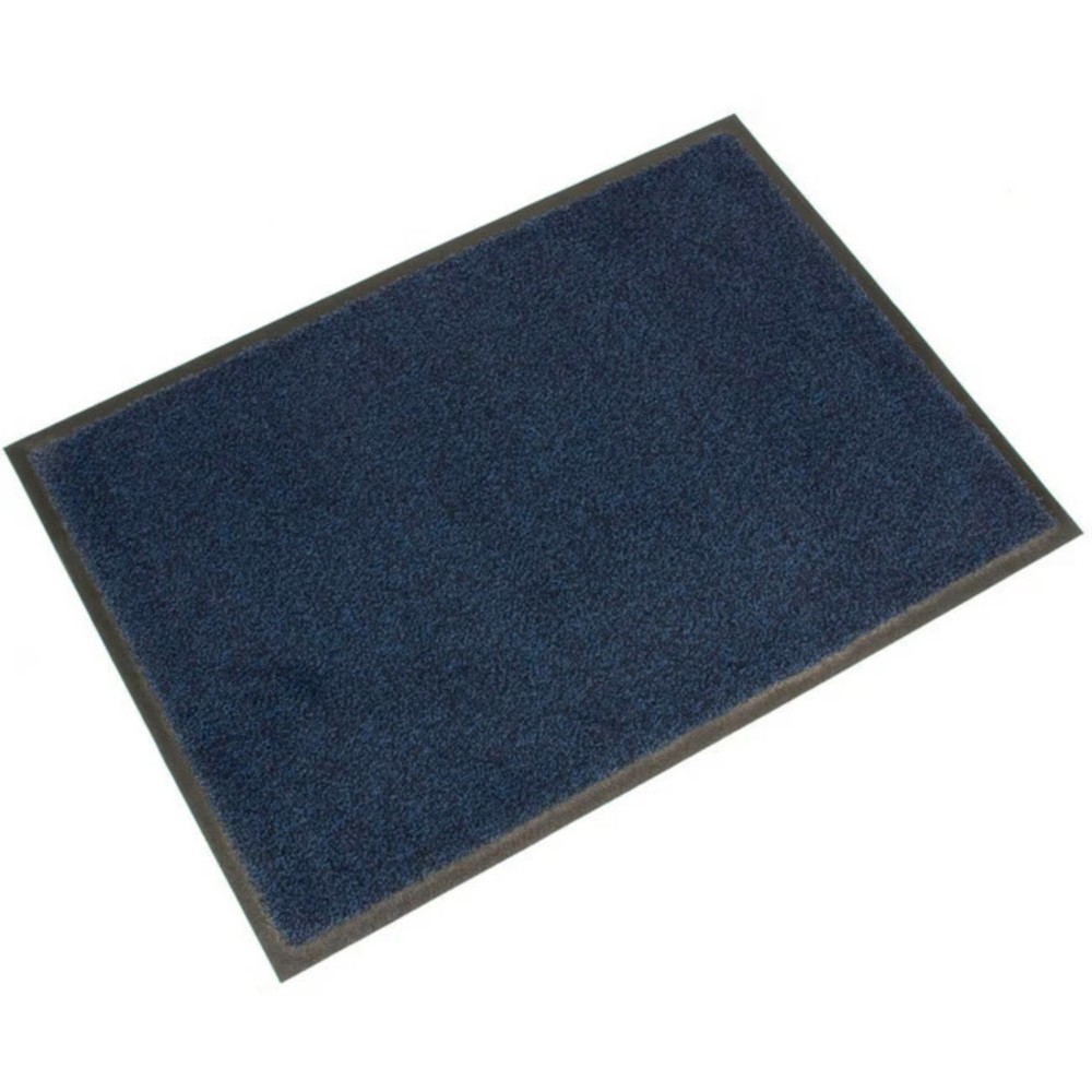 COBA Schmutzfangmatte aus Nylon, BxL 850 x 1.500 mm, schwarz/blau