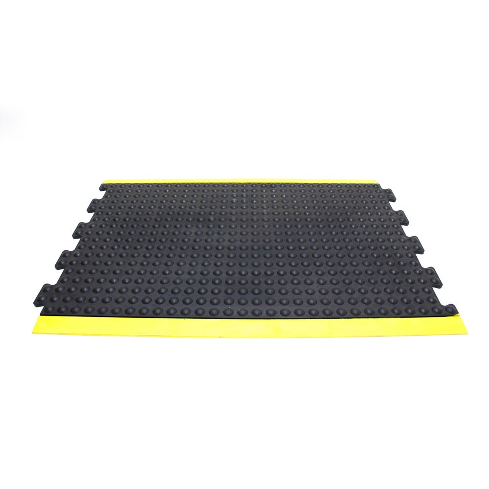 COBA Anti-Ermüdungsmatte Bubblemat Safety, Mittelstück, BxL 900 x 1.200 mm, schwarz/gelb