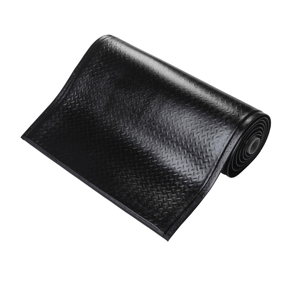 COBA Anti-Ermüdungsmatte Orthomat® Comfort Plus, BxL 900 mm x lfm, schwarz