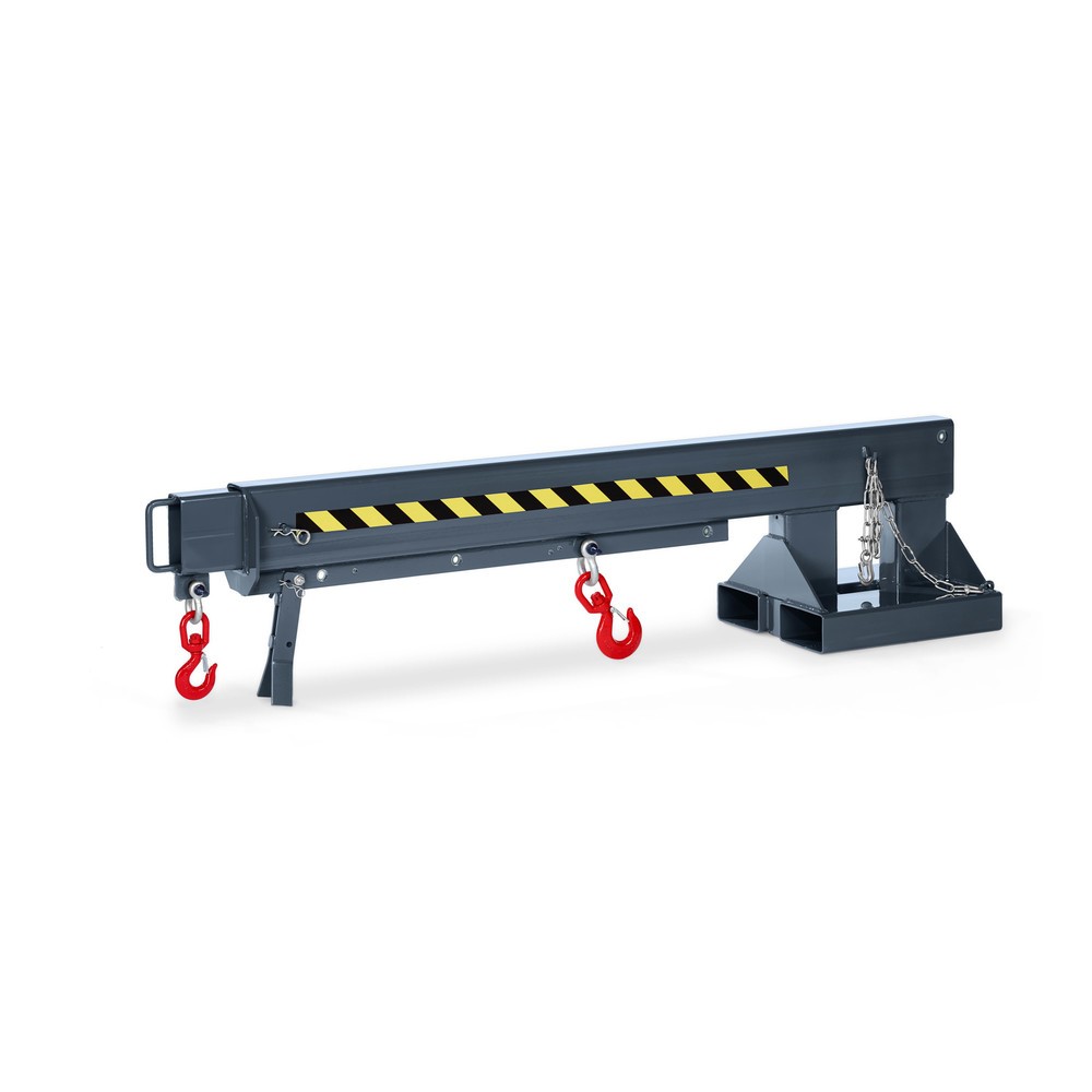 RR-Industrietechnik® Kranarm Typ RKA, TK 650 3.000 kg, RAL 7016 anthrazitgrau