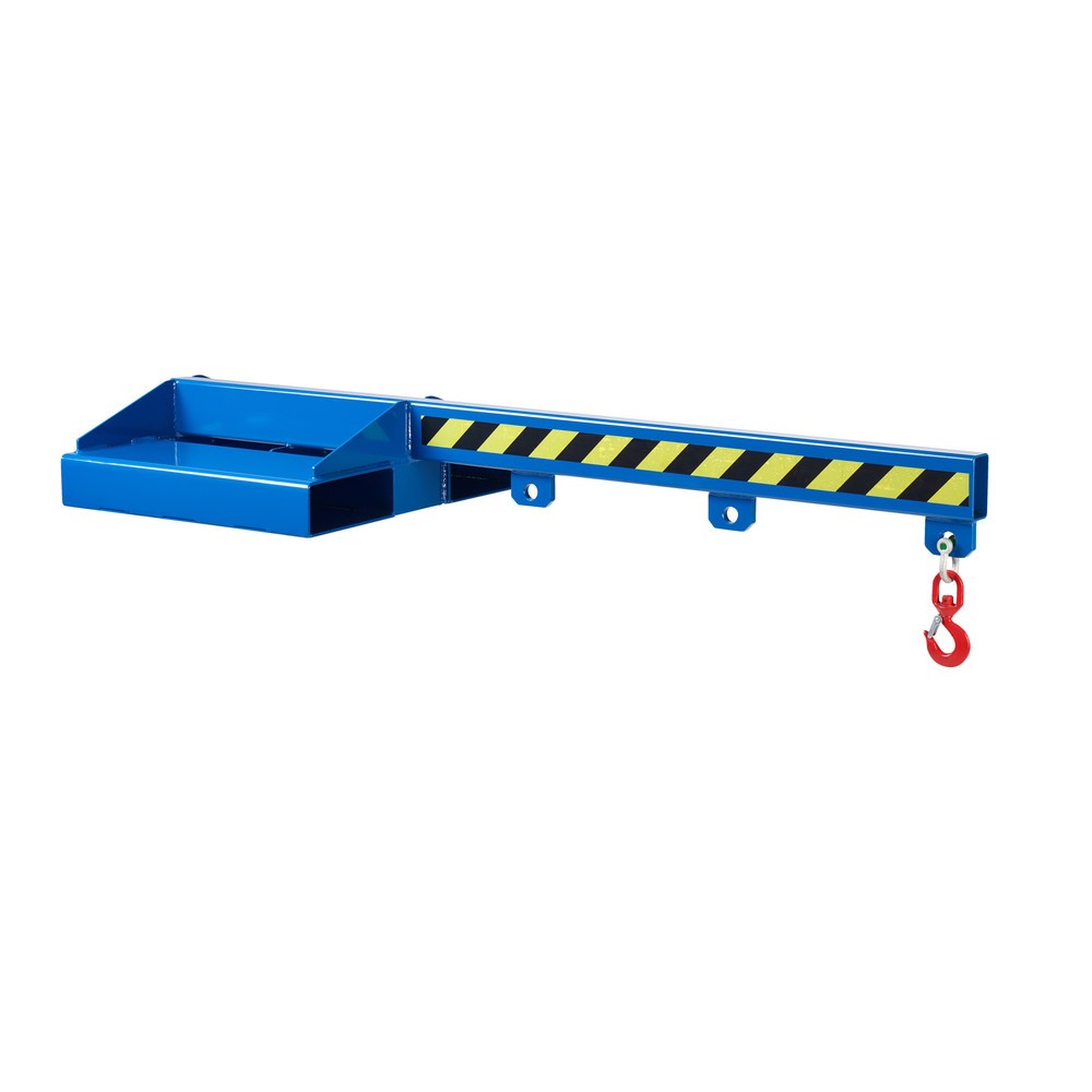 RR-Industrietechnik® Kranarm Typ RLA, Tiefe 1.500 mm, TK 1.050 5.000 kg, RAL 5010 enzianblau