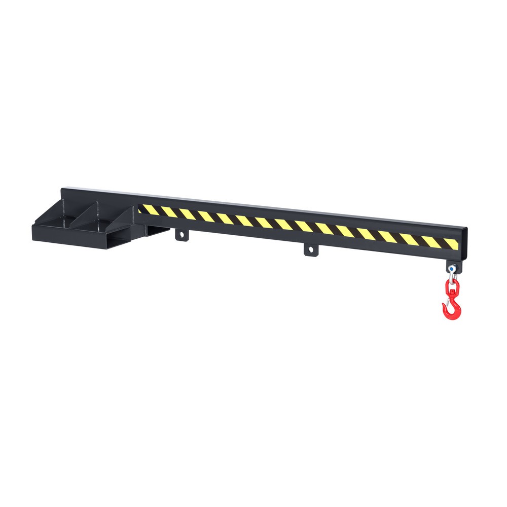 RR-Industrietechnik® Kranarm Typ RLA, Tiefe 2.400 mm, TK 100 1.000 kg, RAL 7016 anthrazitgrau