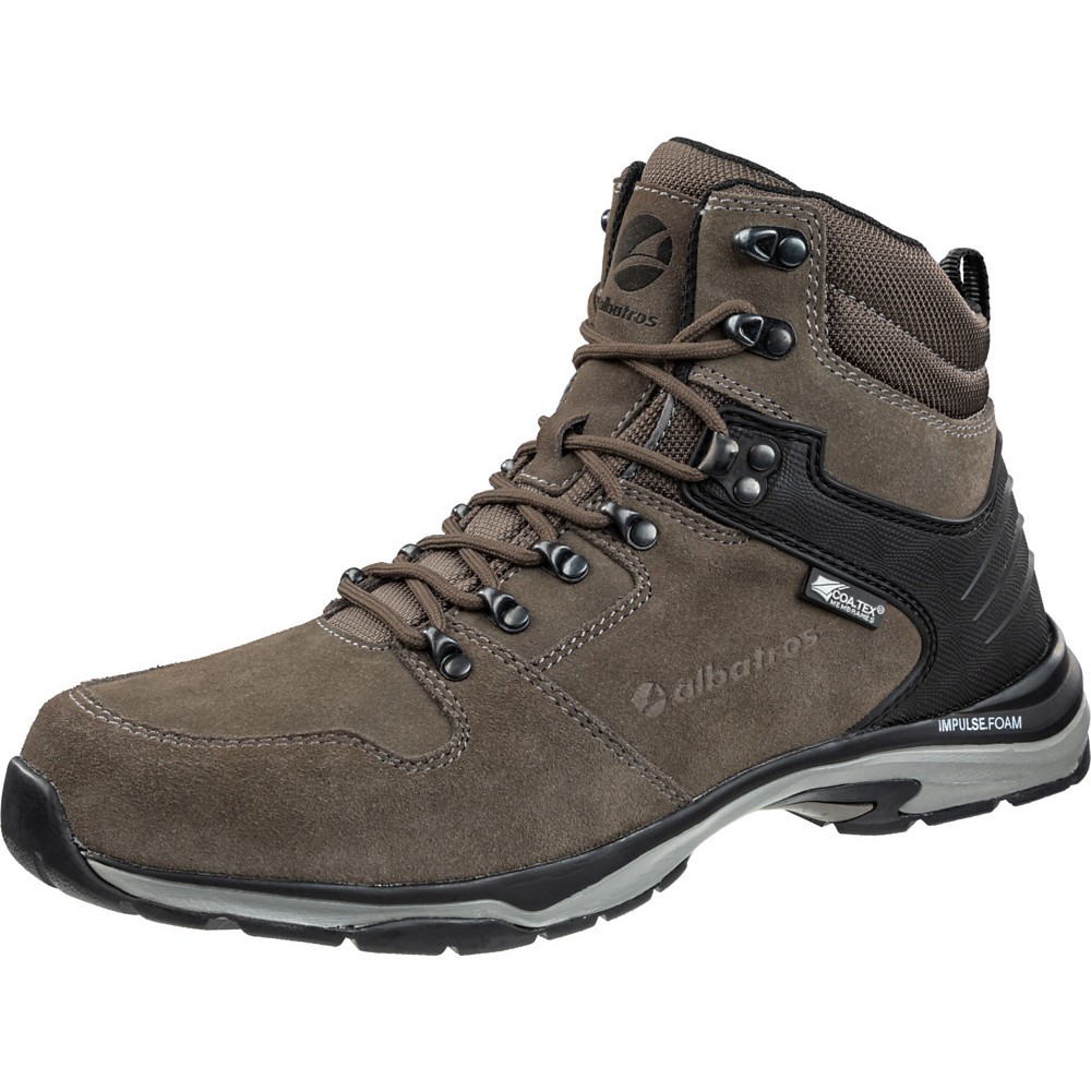 albatros Berufsschuh TRENTO CTX MID O2 WR HRO SRC, taupe, Größe 44