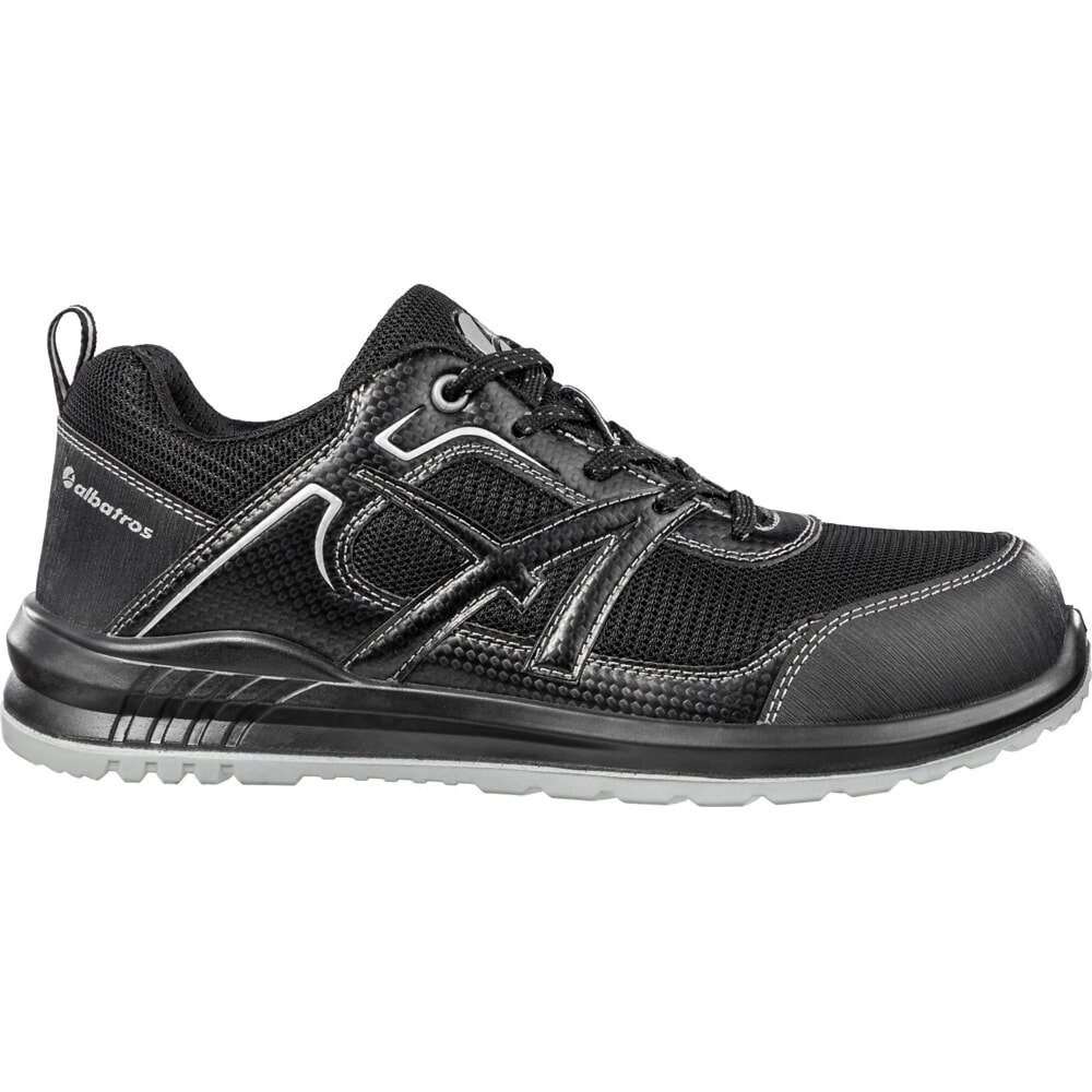 albatros Sicherheitsschuh RIDER BLACK LOW S1P ESD SRC, schwarz, Größe 39