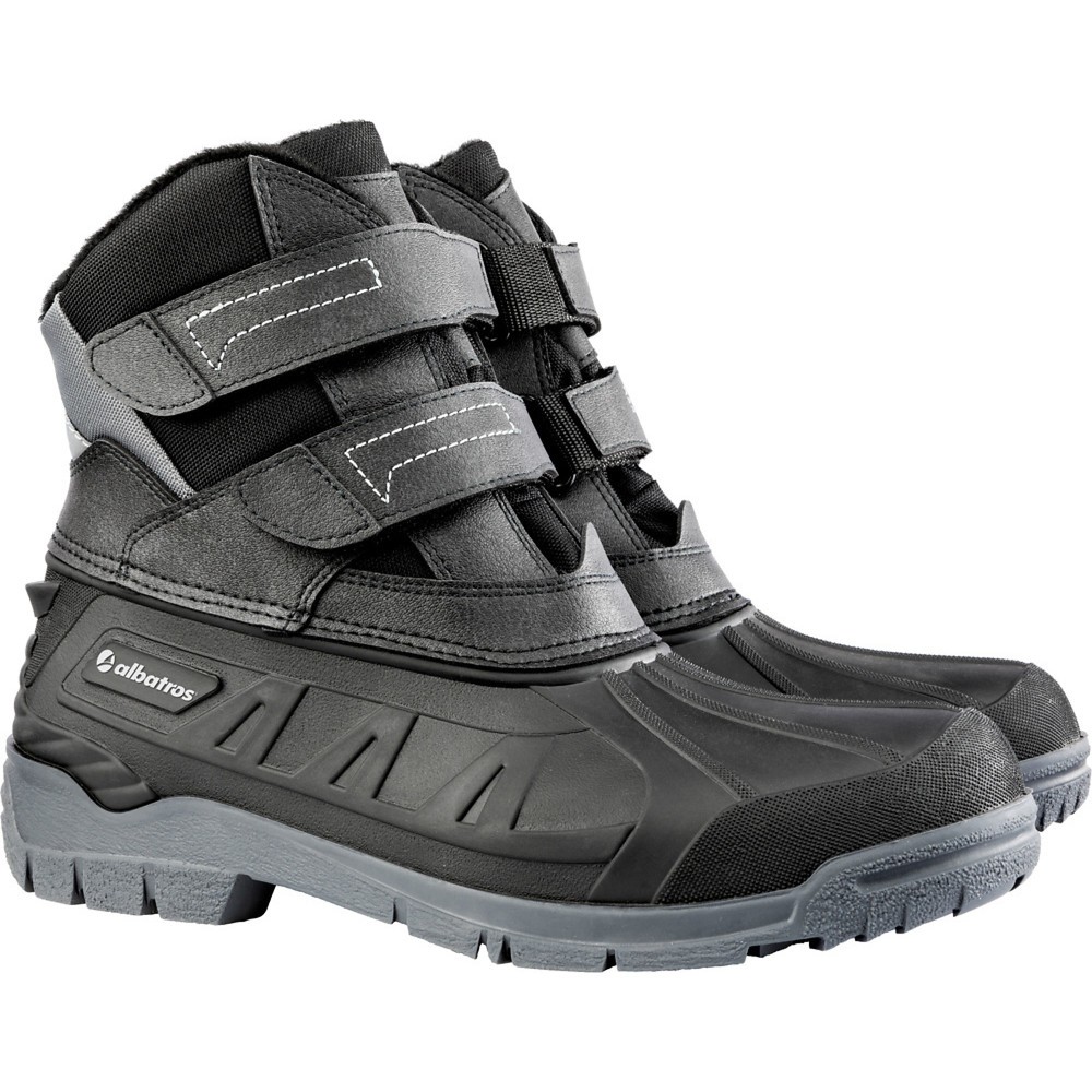 albatros Klettstiefel ONTARIO, gefüttert, schwarz, Grösse 45
