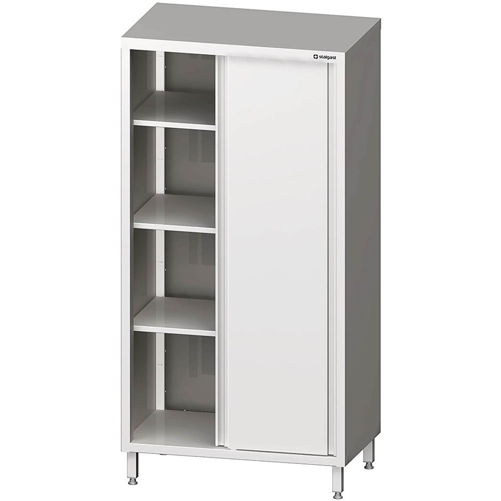Stalgast Hochschrank mit Schiebetüren, 1200x600x2000 mm, verschweisst