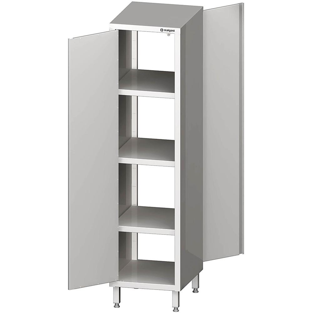 Stalgast Durchreiche-Hochschrank mit Flügeltüren, 600x500x2000 mm, verschweisst