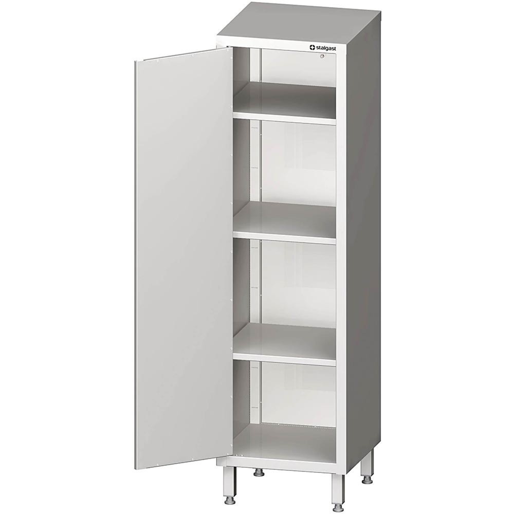 Stalgast Hochschrank mit Flügeltür, 600x600x1800 mm, verschweisst