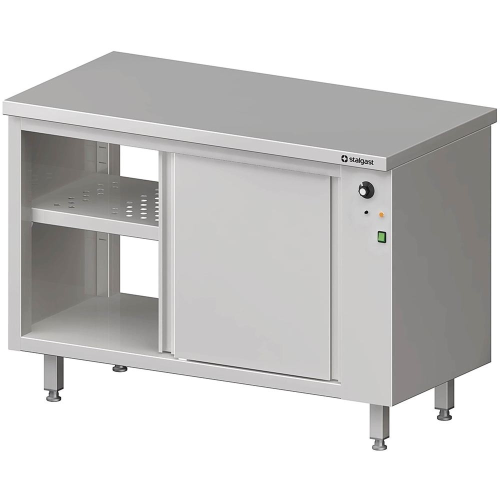 Stalgast Durchreiche-Wärmeschrank mit Schiebetüren 1500x600x850 mm