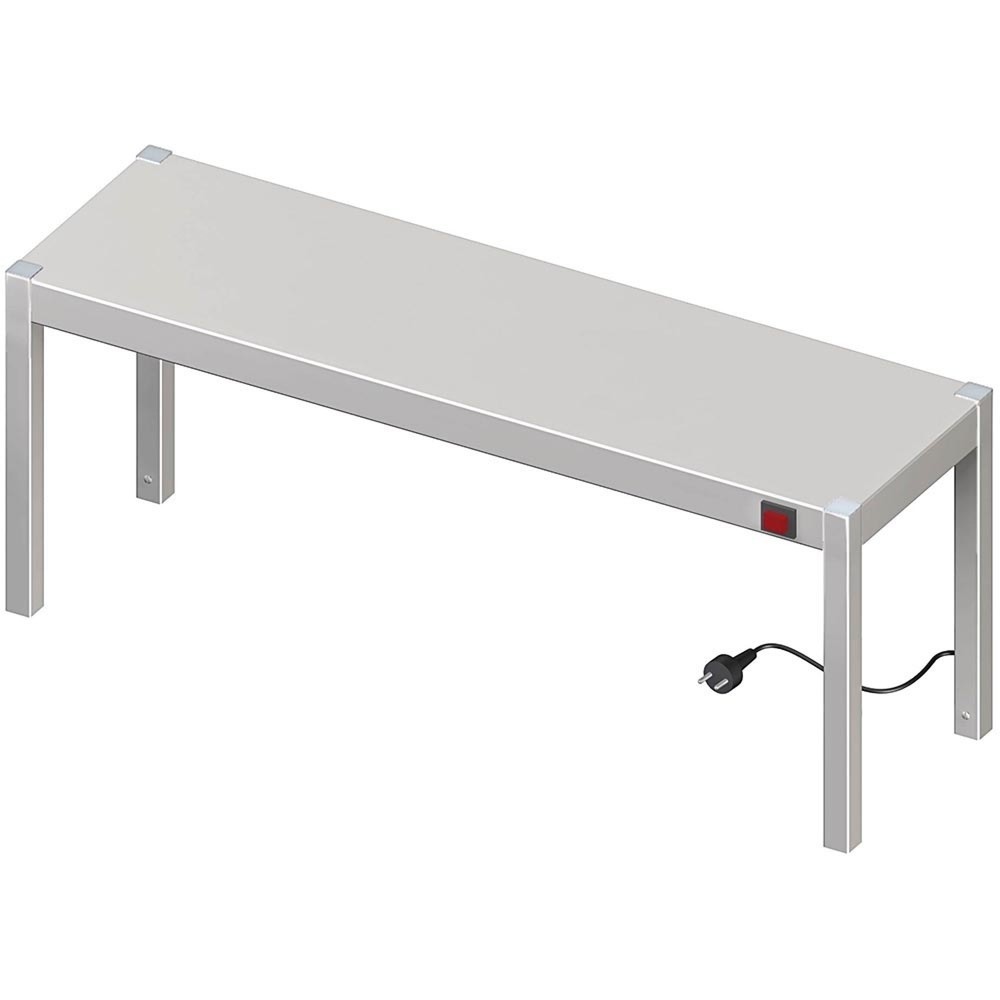Stalgast Wärmebrücke 1-etagig 1100x300x400 mm mit Keramik-Infrarot-Strahlern