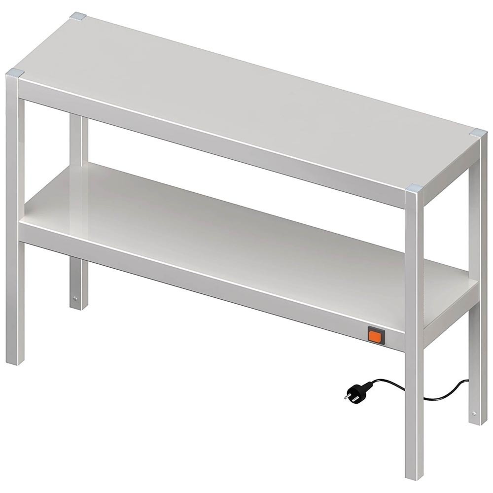 Stalgast Wärmebrücke 2-etagig 800x400x700 mm mit Keramik-Infrarot-Strahlern