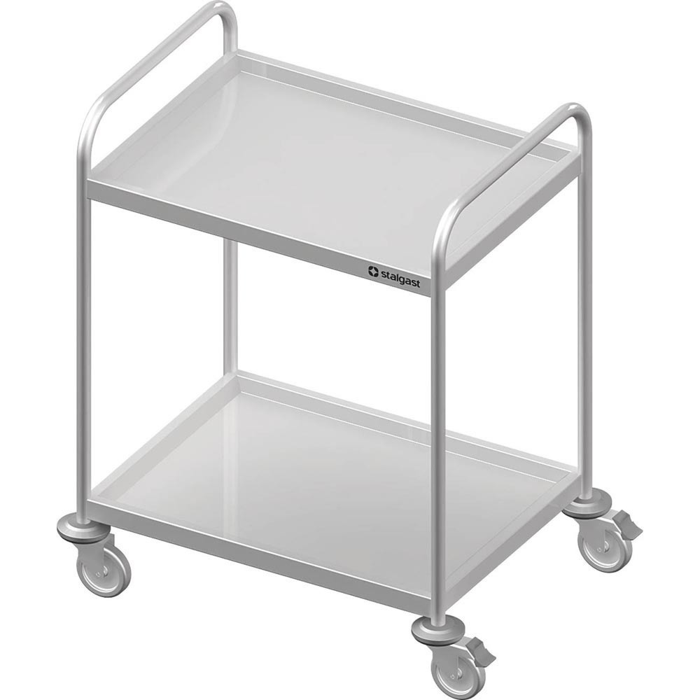 Stalgast Servierwagen mit zwei Böden, 1200x500x950 mm, verschweisst
