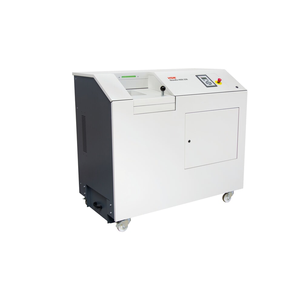HSM® Medienvernichter-Presse StoreEx HDS 230, zweistufig, Partikelschnitt 11,5 x 26 mm