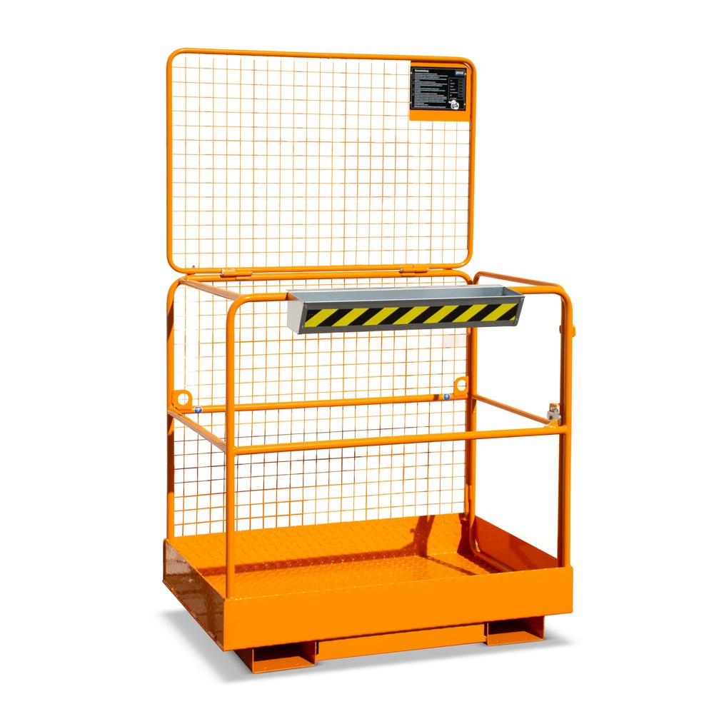 Bauer® Arbeitskorb SIKO, Ausführung D, zul. Gesamtgewicht 300 kg, breit