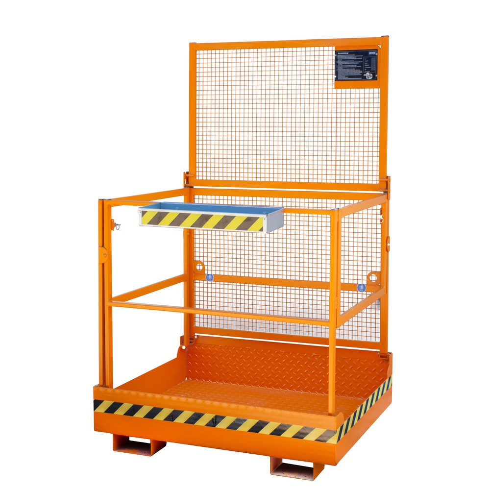 Bauer® Arbeitskorb, Ausführung D, faltbar, TK 300 kg