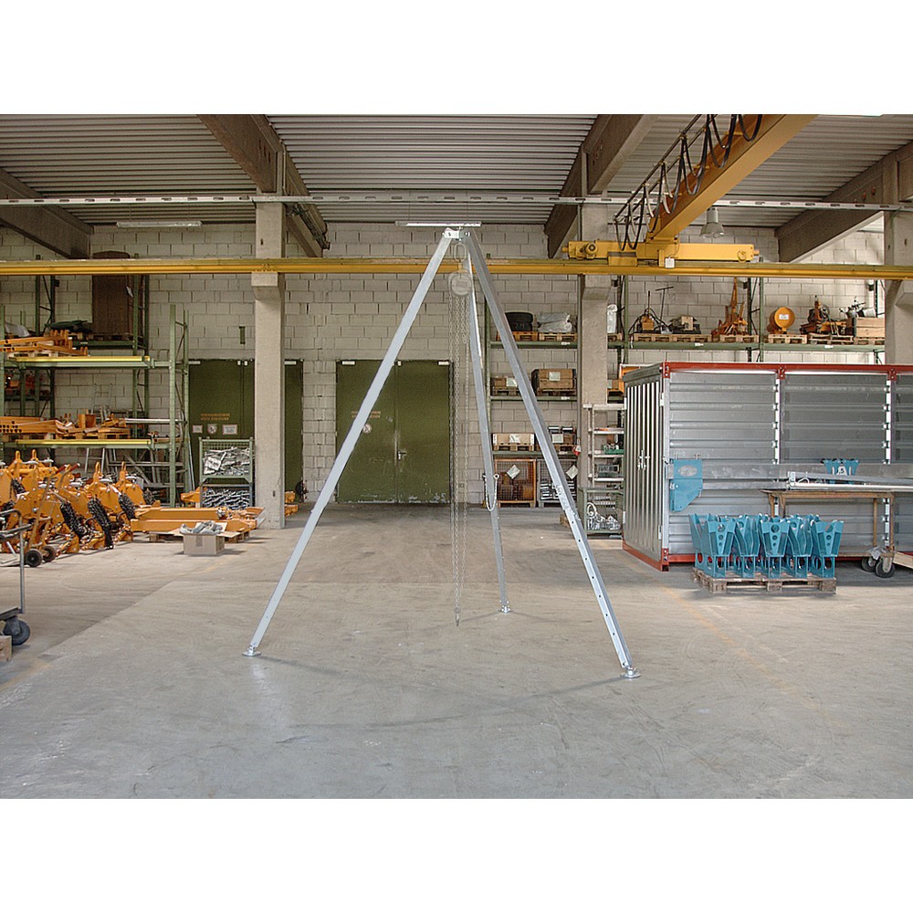 Alu-Dreibock D-250, Stützenlänge min./max. 1.180/1.880 mm, TK 250 kg