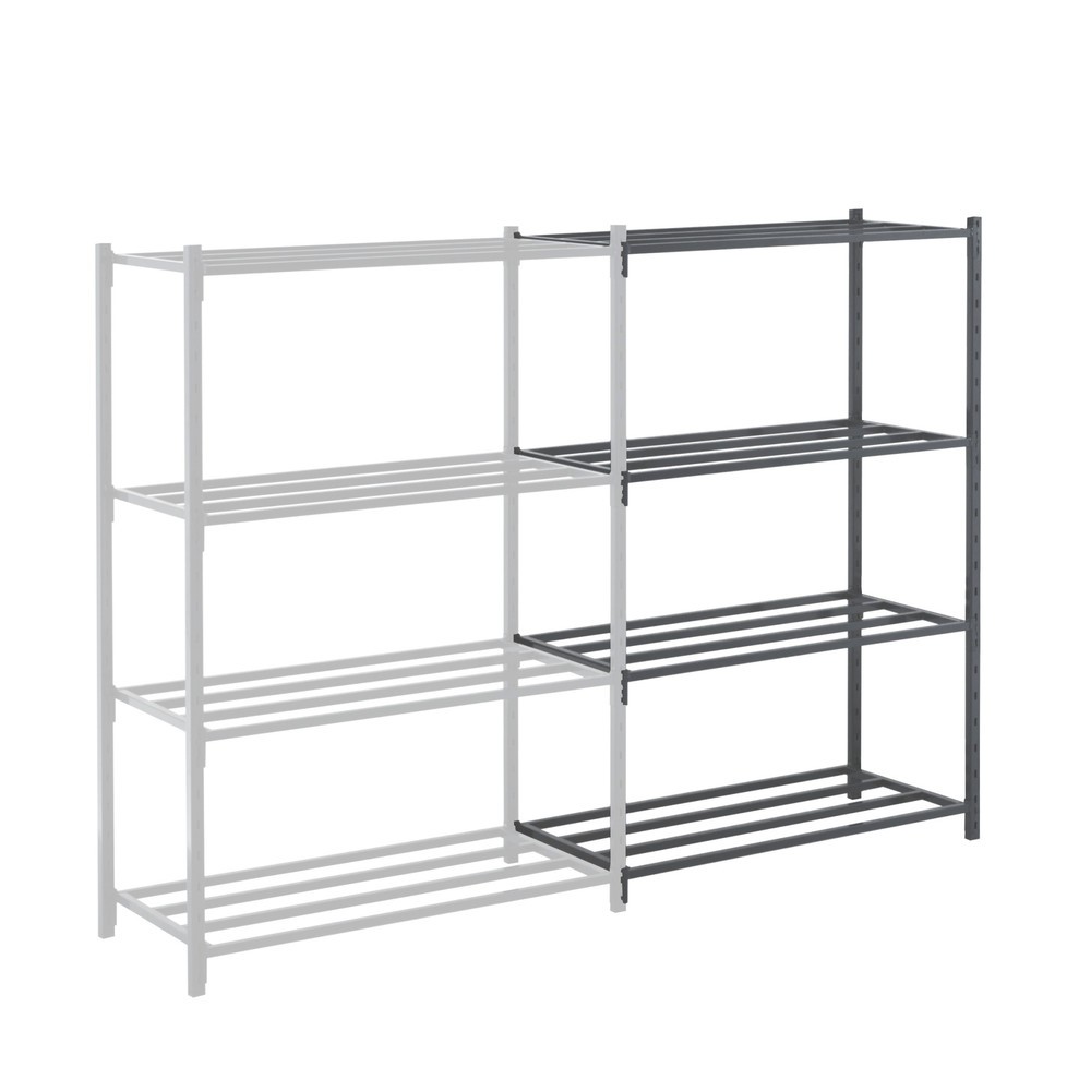 ManOrga Fachbodenregal, AF, mit Stahlrohr-Fachböden, FL 460 kg, HxBxT 3.000 x 1.260 x 600 mm