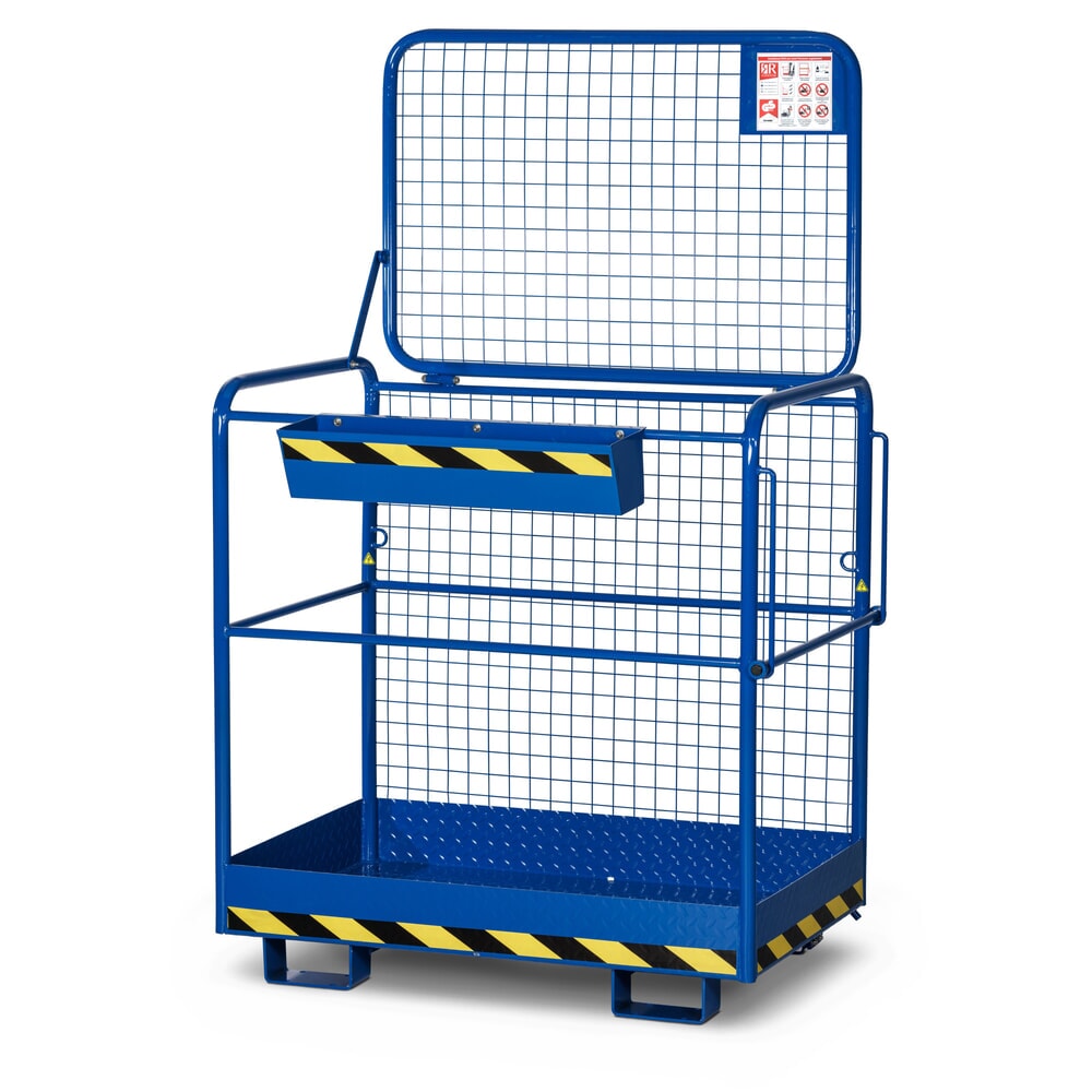 RR-Industrietechnik® Arbeitskorb Typ RAK-Eco, TK 300 kg, RAL 5010 enzianblau