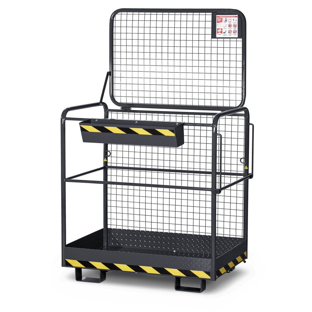 RR-Industrietechnik® Arbeitskorb Typ RAK-Eco, TK 300 kg, RAL 7016 anthrazitgrau