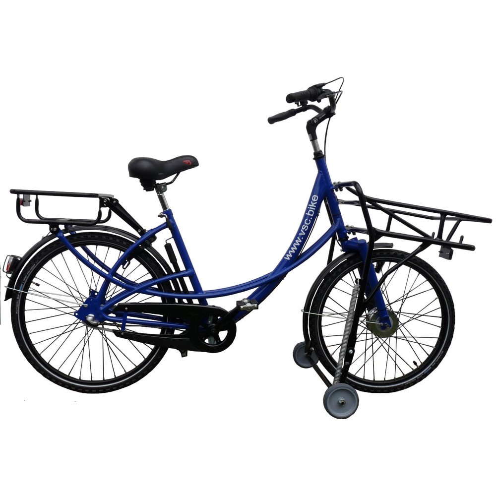VSC.BIKE Zustellfahrrad B01, 3-Gang, max. zul. Gesamtgewicht 210 kg, schwarz