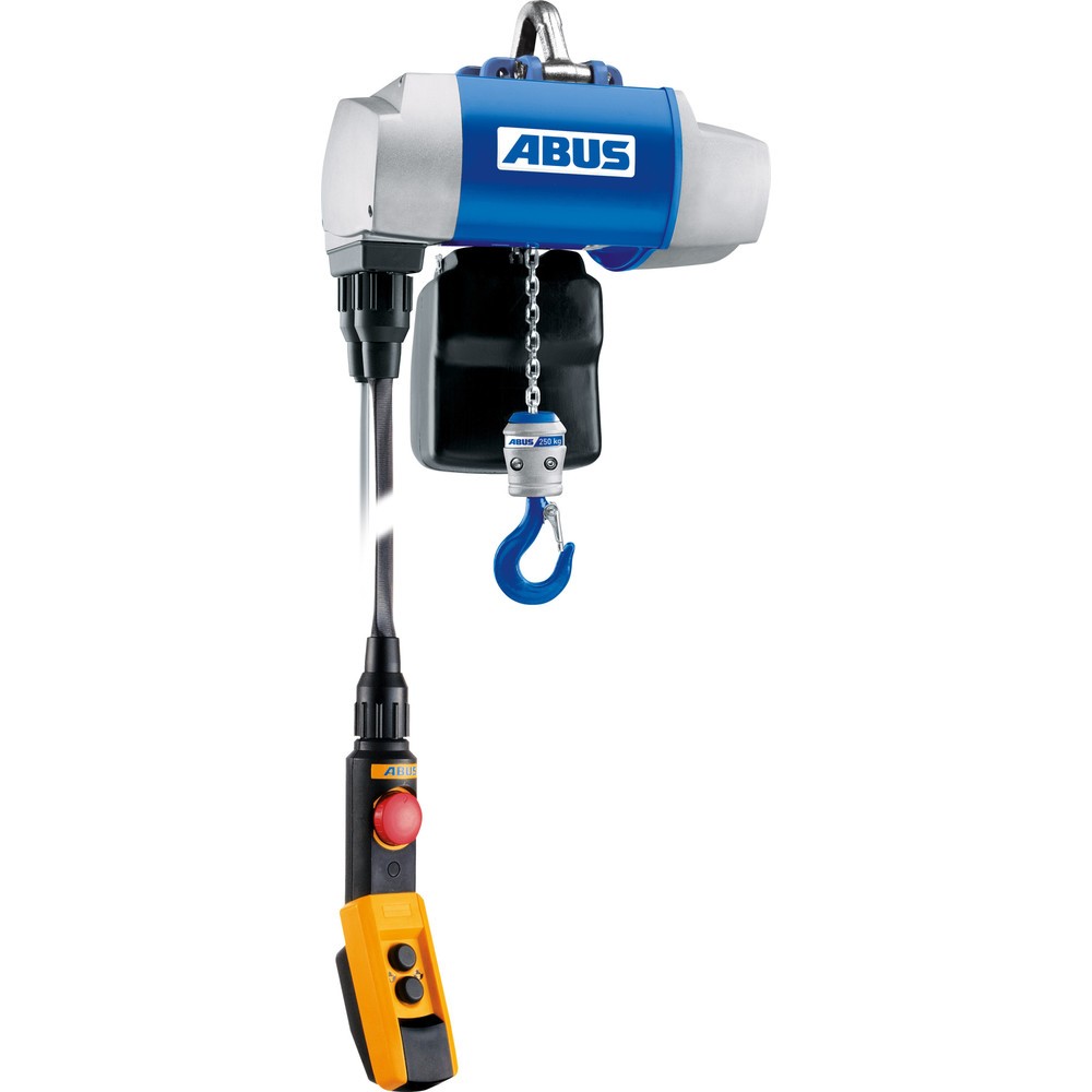 ABUS Elektrokettenzug GM2, Handfahrwerk, TK 500 kg, 3 m Hakenweg 360124-YY