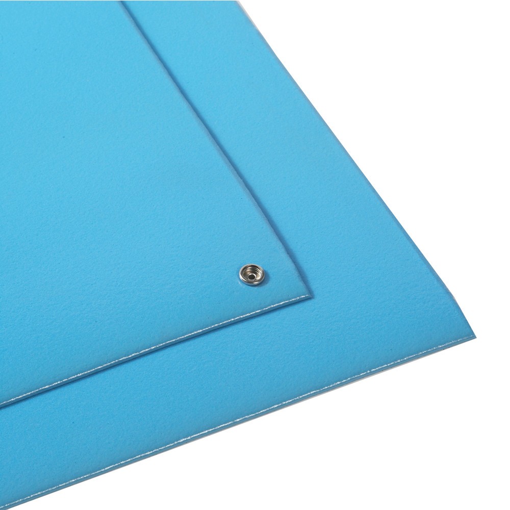 NoTrax Arbeitsplatzmatte Anti-Stat POP™, BxL lfm x 91 mm, blau