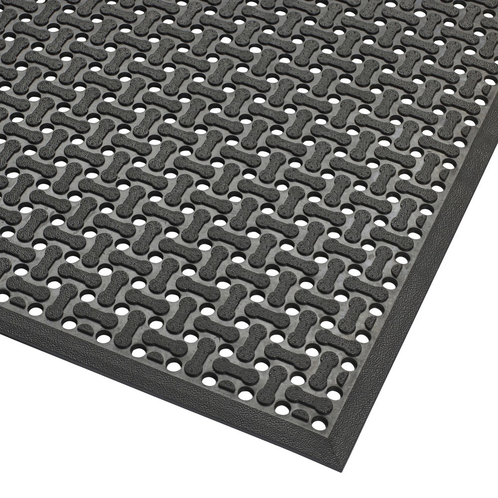 NoTrax Anti-Ermüdungsmatte Superflow®, BxL 910 x 1.520 mm, schwarz