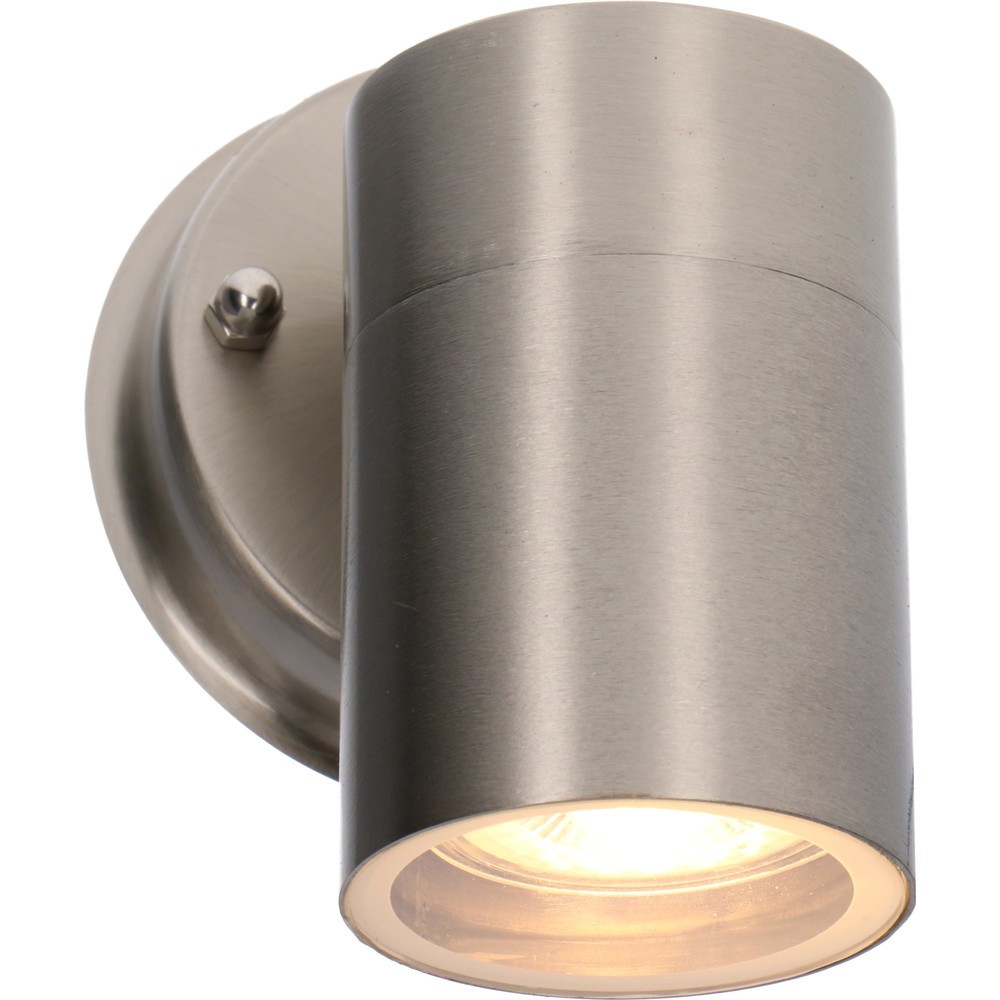 LED Outdoor-Wandleuchte Stockholm 1xGU10 IP44 rostfreier Stahl