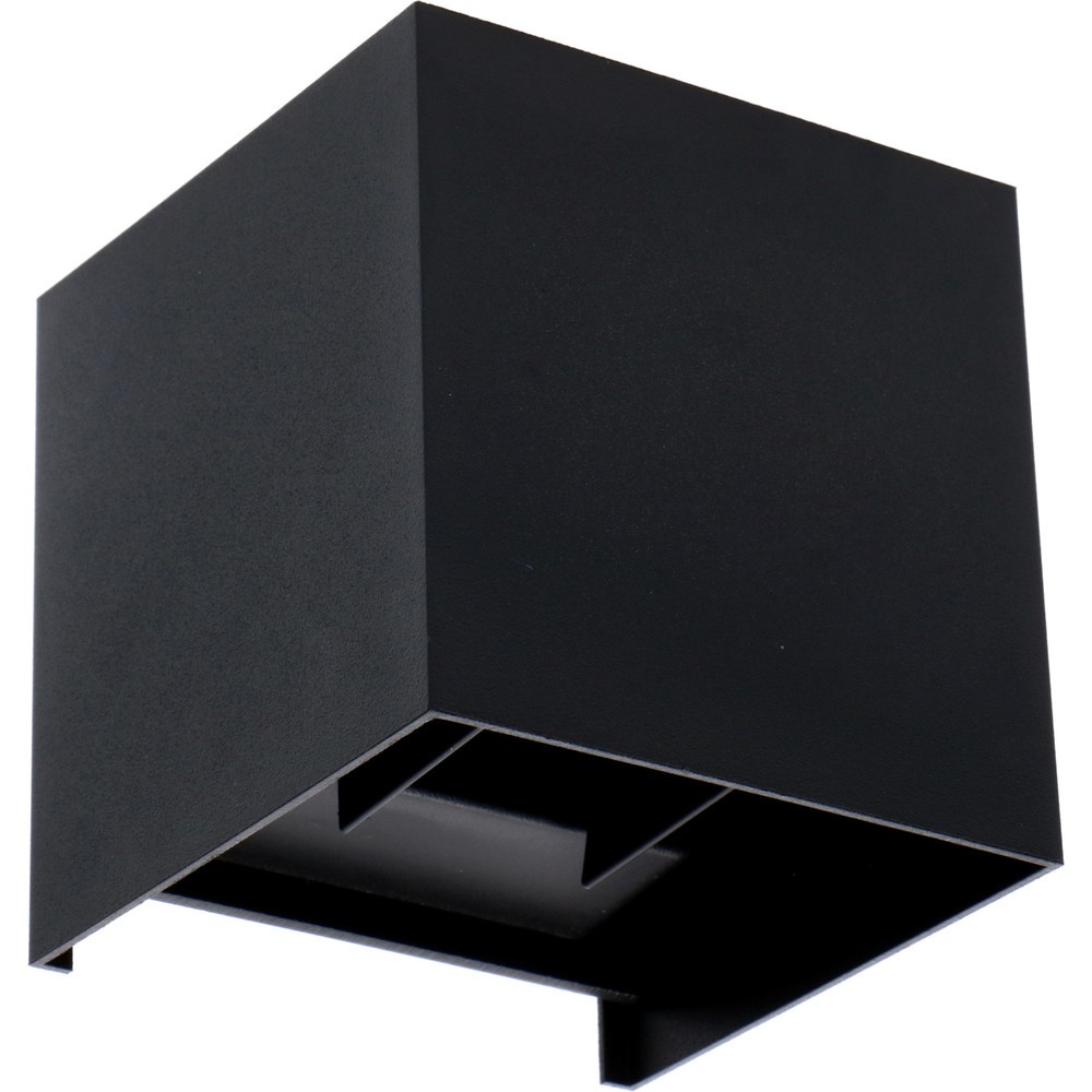 LED Outdoor-Wandleuchte Amarillo 6W 420lm 1800-2700K IP65 schwarz