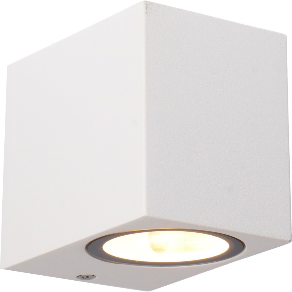 LED Outdoor-Wandleuchte San Diego 1xGU10 IP44 weiß