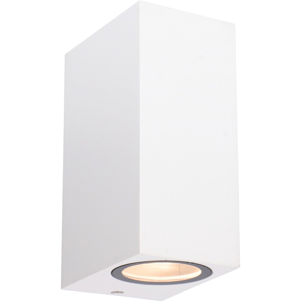 LED Outdoor-Wandleuchte San Francisco 2xGU10 IP44 weiß