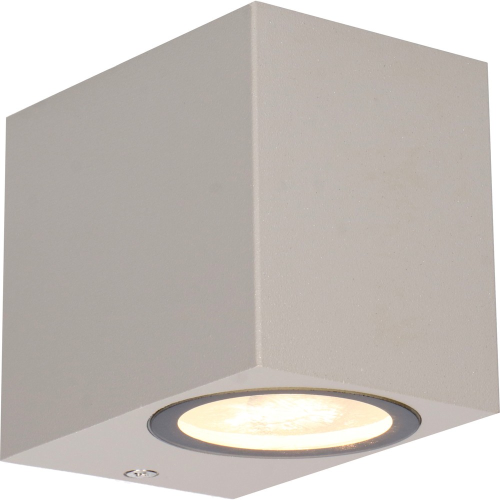 LED Outdoor-Wandleuchte San Diego 1xGU10 IP44 grau