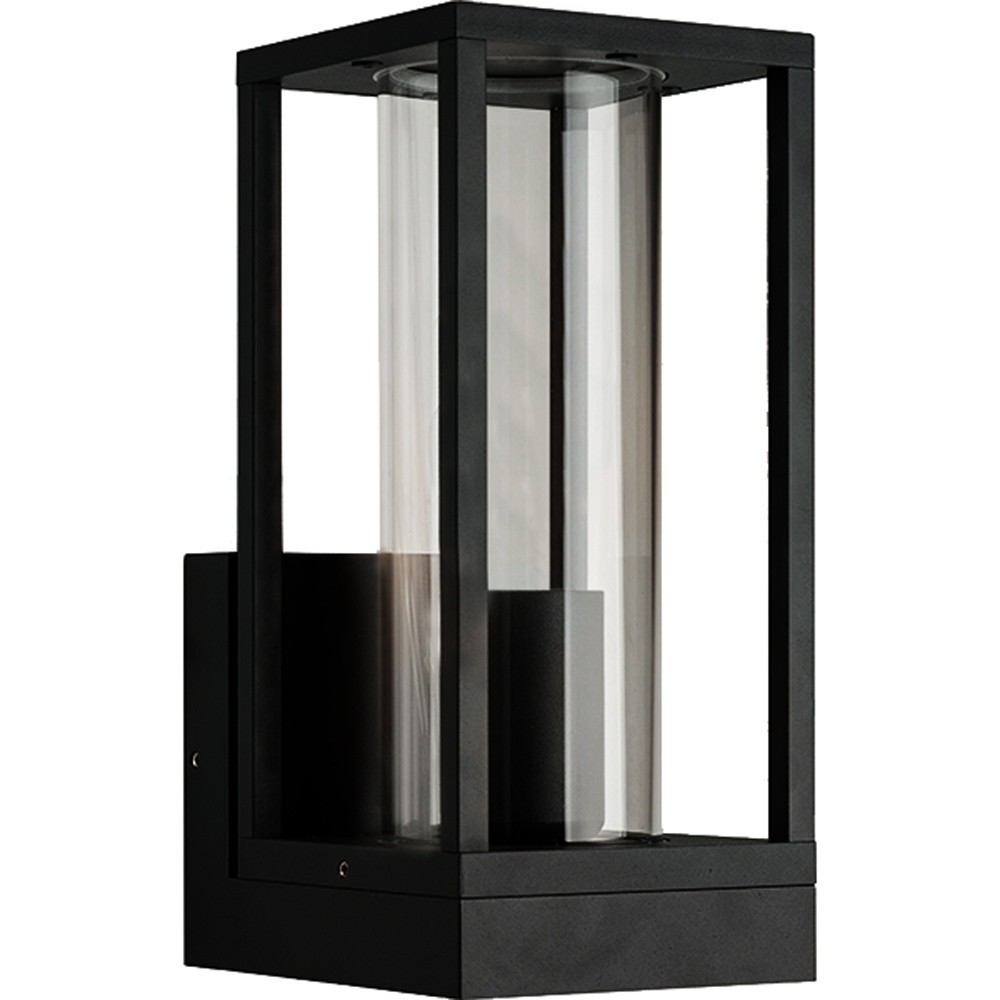 LED Outdoor-Wandleuchte Dakota 1xE27 IP44 schwarz