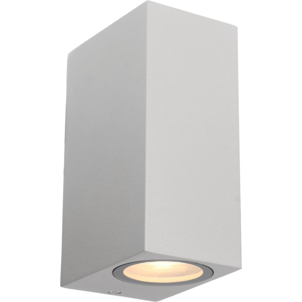 LED Outdoor-Wandleuchte San Francisco 2xGU10 IP44 grau