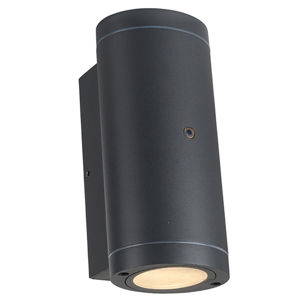 LED Outdoor-Wandleuchte Kendall 2xGU10 IP44 anthrazit