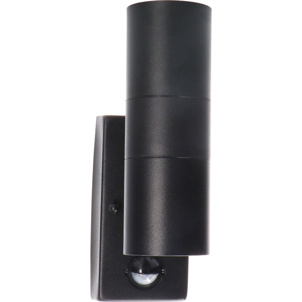 LED Outdoor-Wandleuchte Calabar 2xGU10 IP44 Sensor schwarz
