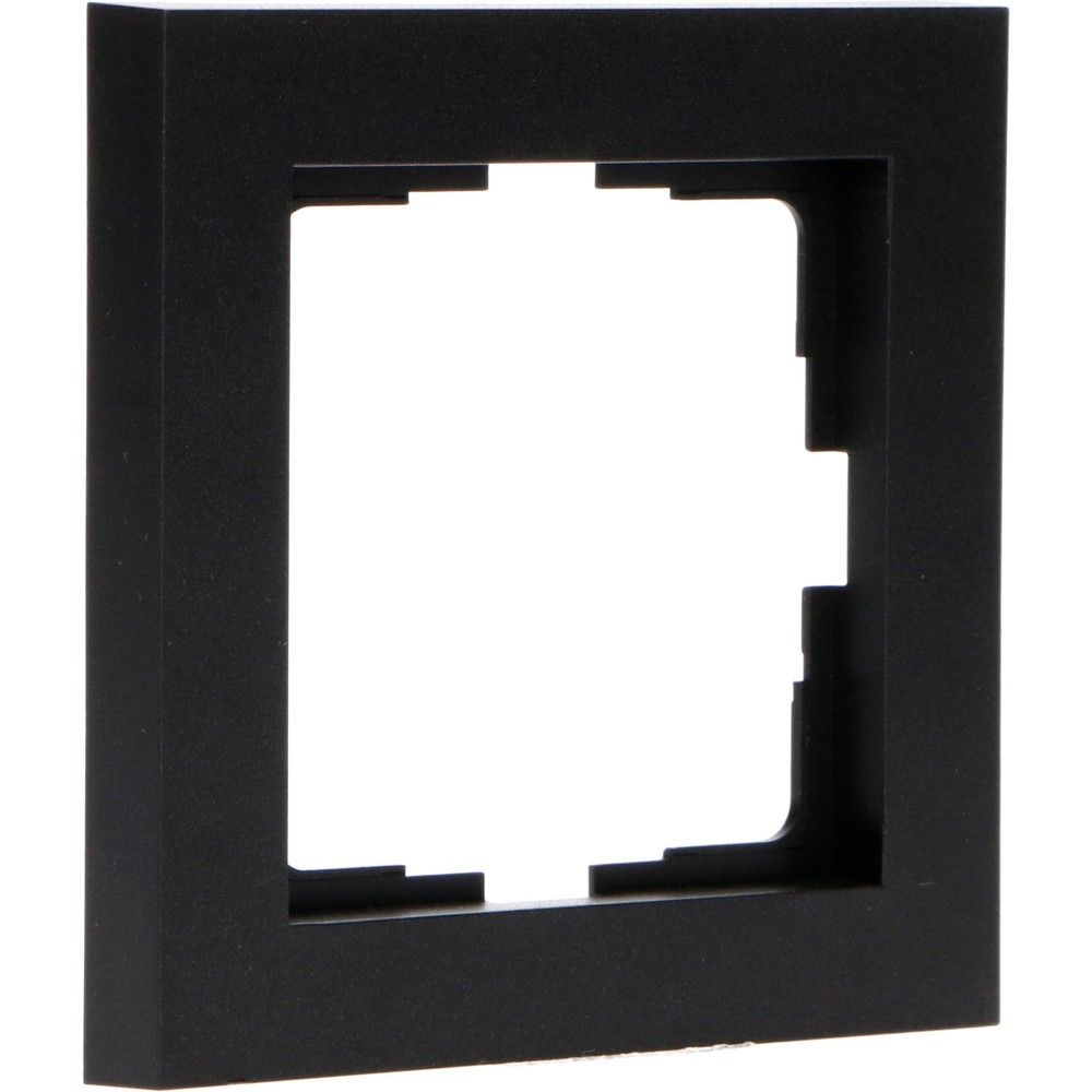 Rahmen 55x55mm mattschwarz