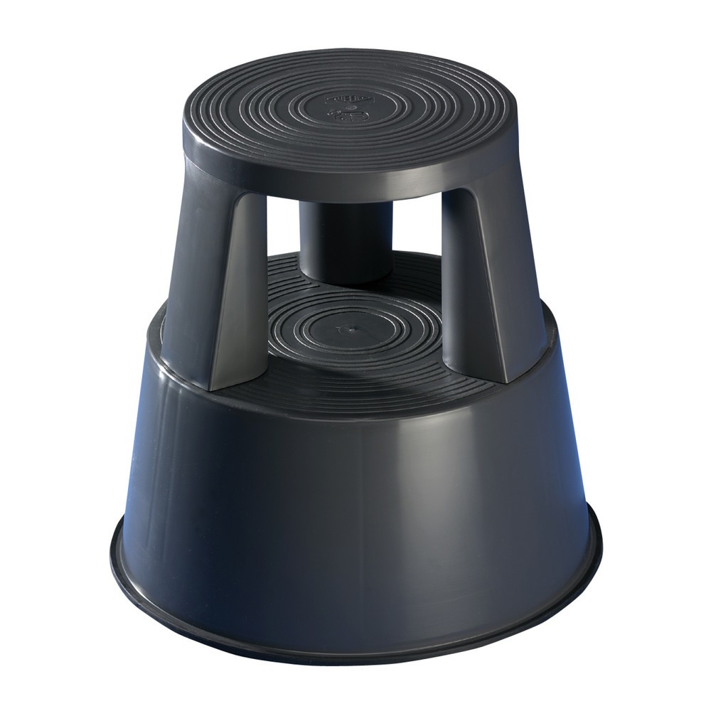 WEDO® Rolltritt aus Kunststoff, TK 150 kg, basaltgrau