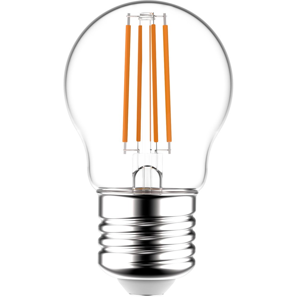 LED Filament Leuchtmittel Globe G45 E27 4,5W 470lm 2700K klar 330°