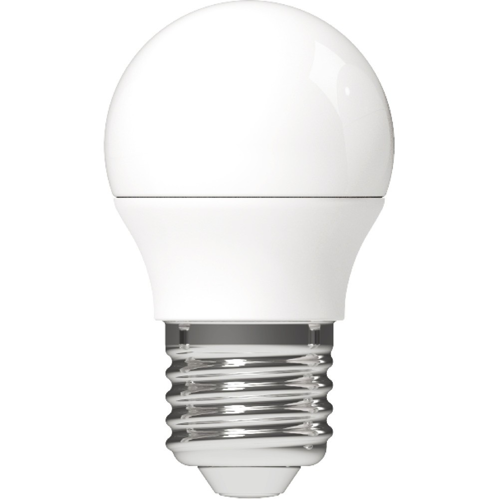 LED SMD Leuchtmittel Globe G45 E27 4,9W 470lm 2700K opal 150°